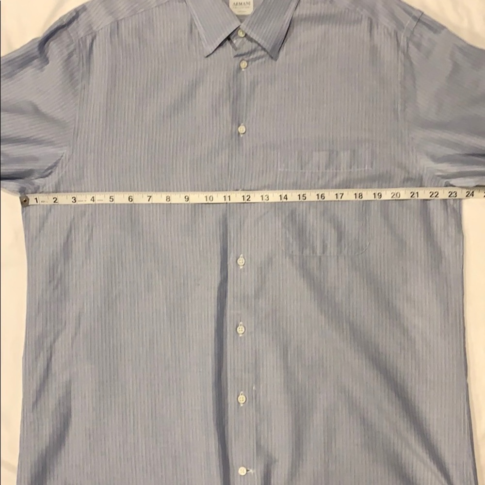 Italian Men’s Armani Colllezioni Dress Shirt - Picture 4 of 7